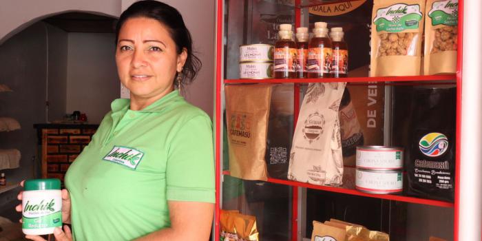 Andrea Romero es emprendedor y se considera constructora de paz  defensora de los derechos humanos 