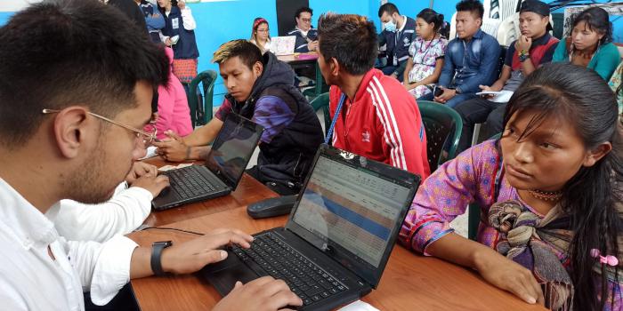 252 hogares emberas quieren retornar al territorio y 118, reubicarse en Bogotá.
