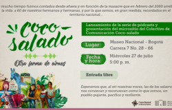 Invitación «Coco-Salado, otra forma de oírnos»