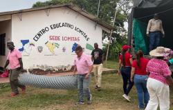 Entrega de materiales para centros educativos del Sujeto Lomitas, en Santander de Quilichao - Cauca  categoría: Reparación Colectiva