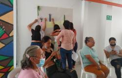 Víctimas en taller de recuperación emocional