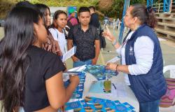 víctimas del Cauca en feria de servicios de diferentes intituciones en Argelia