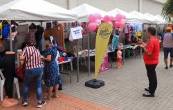 Víctimas emprendedoras en feria empresarial del Centro Comercial Metro de Girón