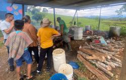 Estrategia “Entrelazando” en la inspección El Portal La Mono, del municipio de Belén de los Andaquíes para celebrar el día de la familia en el marco del plan de reparación colectiva de esta comunidad.  