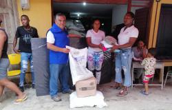 Ayuda humanitaria está compuesta por kits de alimentos y aseo; kits de vajilla y de hábitat integrados por colchonetas, juegos de sábanas, cobijas, toldillos y toallas, según el número de integrantes de cada hogar.