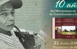 Invitación 10 años del Mecanismo de Contribución a la Verdad