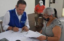  Ramón Rodríguez en la jornada de indemnizaciones para población mayor de 68 años