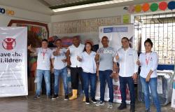 Unidad para las Víctimas entregó una dotación para fortalecer el salón comunitario de Bajo Jagua, en la zona de Bajo Mira y Frontera, municipio de Tumaco.