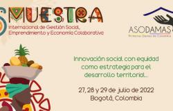 Invitación V Muestra internacional de gestión social, emprendimiento y economía colaborativa