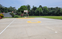 Vista Hermosa recibió canchas multifuncionales   