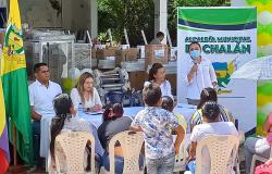 Familias víctimas de Toluviejo y Chalán recibieron esquemas de acompañamiento familiar.