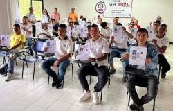 Entrega de libretas militares a víctimas en el municipio de San Rafael (Antioquia).  Categoría: SNARIV