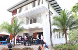 Inauguración de la Casa Pasaje en Bojayá (Chocó).  